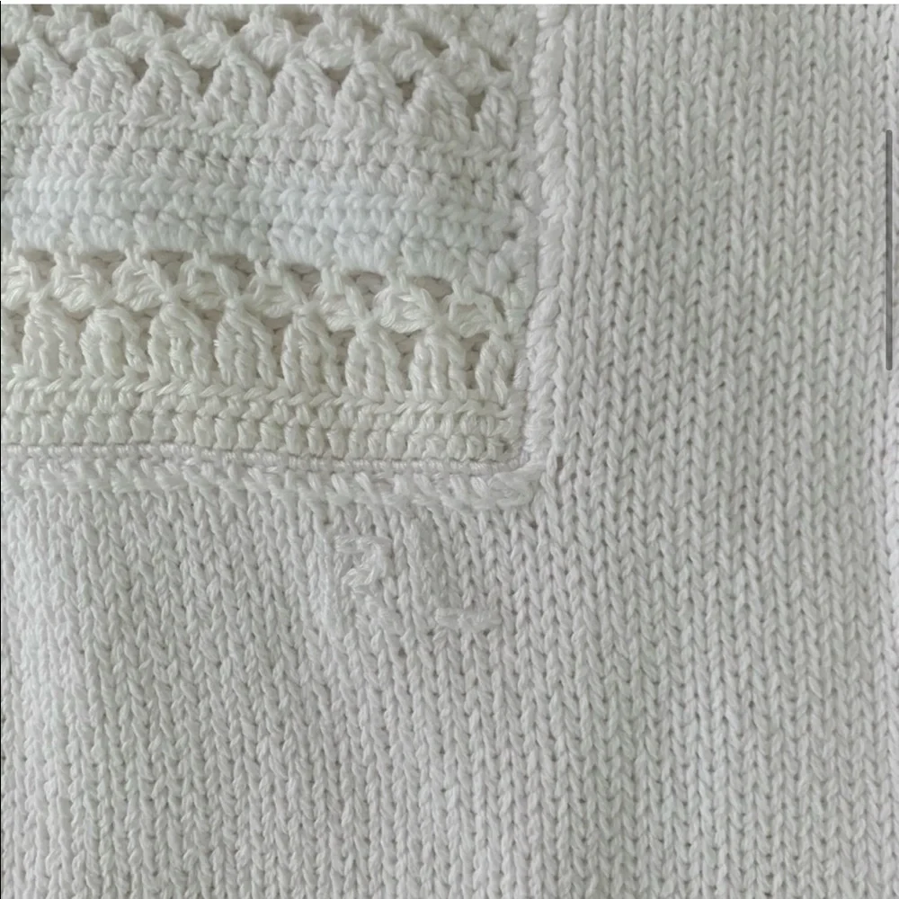 New Ralph Lauren American Flag White Sweater - Picture 5 of 12